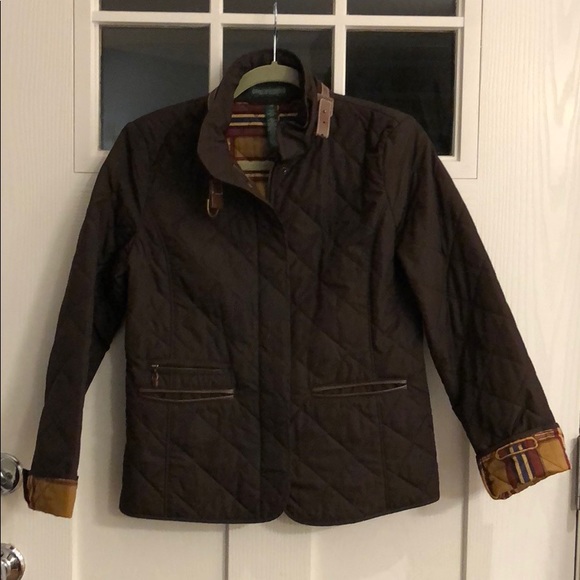 Ralph Lauren Jackets \u0026 Coats | Ralph Lauren Brown Quilted Riding Jacket | Color: Brown | Size: Xs | Csebasky's Closet